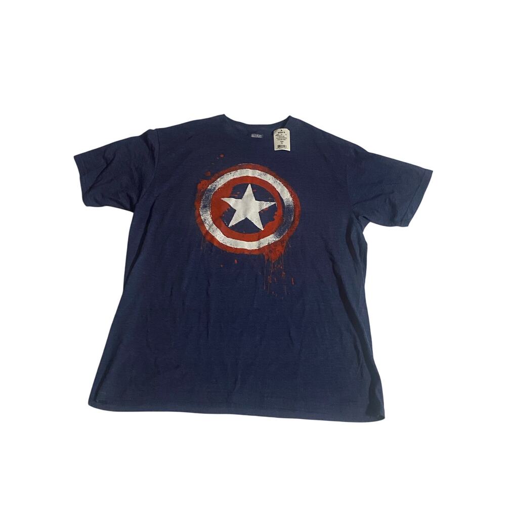 New Mens Marvel Captain America T-Shirt - Size XL
